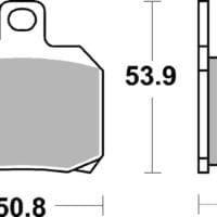 BREMBO Road Carbon Ceramic Brake Pads - 07BB20CC