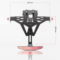 HIGHSIDER pro License Plate Holder Akron-RS KTM Without Rear Light