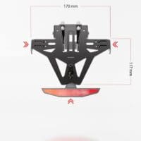 800Wx800H-1108252-2 HIGHSIDER pro License Plate Holder Akron-RS Kawasaki Without Rear Light