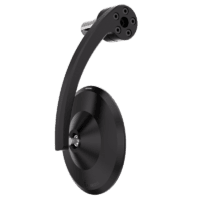 HIGHSIDER pro Montana-Blast EVO Bar End Mirror, Matt-Black (1Pc)