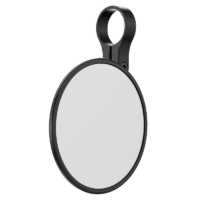 HIGHSIDER pro Montana-Blast, Bar End Mirror, Short, Matt-Black (1pc)