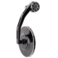 800Wx800H-1108360-2 HIGHSIDER pro Conero-EVO, Bar End Mirror, Black (1 Pc)
