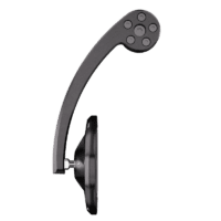 800Wx800H-1108374-3 HIGHSIDER pro Victory-Blast EVO Bar End Mirror, Matt-Black (1pc)