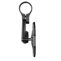 HIGHSIDER pro Victory-Slim, Bar End Mirror, Short, Matt-Black (1pc.)