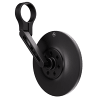 HIGHSIDER pro Conero Black-Edition, Bar End Mirror, Short, Matt-Black (1pc.)