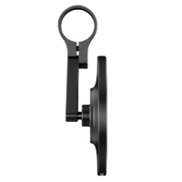 HIGHSIDER pro Conero Black-Edition, Bar End Mirror, Short, Matt-Black (1pc.)