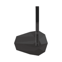 800Wx800H-1108391-1 HIGHSIDER pro Stealth-X6, Bar End Mirror, Long, Matt-Black (1 Pc)