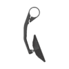 800Wx800H-1108391-3 HIGHSIDER pro Stealth-X6, Bar End Mirror, Long, Matt-Black (1 Pc)