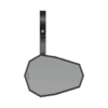 800Wx800H-1108391-5 HIGHSIDER pro Stealth-X6, Bar End Mirror, Long, Matt-Black (1 Pc)