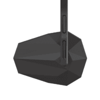 800Wx800H-1108391-6 HIGHSIDER pro Stealth-X6, Bar End Mirror, Long, Matt-Black (1 Pc)