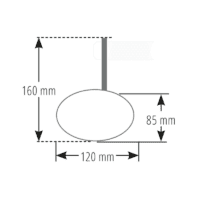 800Wx800H-1108400-9 HIGHSIDER pro Bar End Mirror Ferrara 2 Black (1pc)