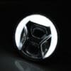 800Wx800H-1108637002-2 HIGHSIDER pro 7 Inch Head Light Insert Type 8 LED Chrome E-Approved (1pc)