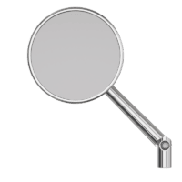 800Wx800H-1108670001-5 HIGHSIDER pro Montana, Handlebar Mirror, Chrome (1pc)