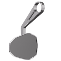 800Wx800H-1108674001-4 HIGHSIDER pro Victory Bar End Mirror, Chrome (1pc)