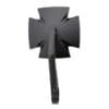 HIGHSIDER pro Bar End Mirror Iron Cross Black (1pc)