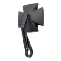 HIGHSIDER pro Bar End Mirror Iron Cross Black (1pc)