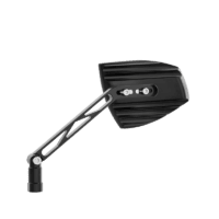 800Wx800H-1108680001-2 HIGHSIDER pro Handlebar Mirror Wave Black/Gold (Pair)