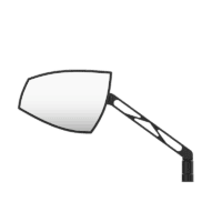 800Wx800H-1108680003-5 HIGHSIDER pro Handlebar Mirror Wave Black/Gold (Pair)