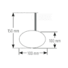 800Wx800H-1108682001-9 HIGHSIDER pro Bar End Mirror Enterprise Black/Black (1pc)