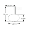 800Wx800H-1108686001-9 HIGHSIDER pro Bar End Mirror Ferrara 2 Black (1pc)