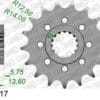 800Wx800H-1108791003-3 AFAM Staal standaard voortandwiel 37500 - 520