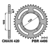 800Wx800H-1108810004-1 PBR Standaard staal achtertandwiel 4406 - 420