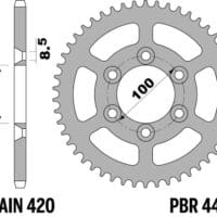 800Wx800H-1108811001-1 PBR Staal standaard achtertandwiel 4429 - 420