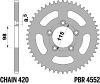 800Wx800H-1108851001-1 PBR Aluminium ultralicht achtertandwiel 4552 - 420