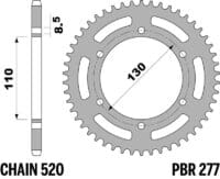 800Wx800H-1108904002-1 PBR Staal C45 standaard achtertandwiel 277 - 520