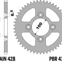 800Wx800H-1108908002-1 PBR Staal C45 standaard achtertandwiel 4351 - 428