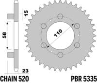 800Wx800H-1108934001-1 PBR Staal C45 standaard achtertandwiel 5335 - 520