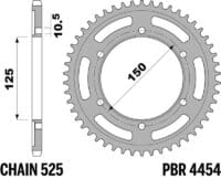 800Wx800H-1108961001-1 PBR Staal C45 getemperd achtertandwiel 4454 - 525