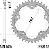 800Wx800H-1108963002-1 PBR Staal C45 getemperd achtertandwiel 4460 - 525