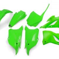800Wx800H-1109753002-1 UFO Plastic Kit - OEM Color Kawasaki KX85