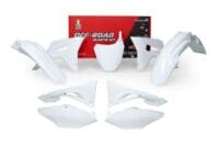 800Wx800H-1110133001-1 RACETECH Revolution Plastic Kit - White Honda CRF