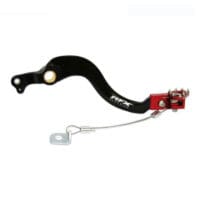 RFX Pro Series Solid-Tip Rear Brake Lever - Black/red