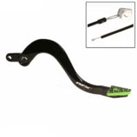 RFX Pro Series Solid-Tip Rear Brake Lever - Black/green