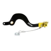RFX Pro Series Flexi-Tip Rear Brake Lever - Black/yellow