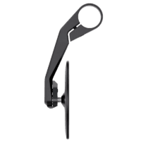 800Wx800H-1111080001-3 HIGHSIDER pro Montana-Slim, Bar End Mirror, Long, Matt-Black (1pc.)