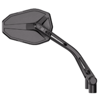 HIGHSIDER pro Victory-Slim, Handlebar Mirrors, Matt-Black (Pair)