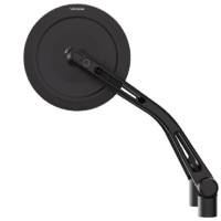 800Wx800H-1111120-5 HIGHSIDER pro Montana-Slim, Handlebar Mirrors, Matt-Black (Pair)