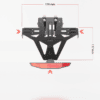 HIGHSIDER pro License Plate Holder Akron-RS BMW Without Rear Light