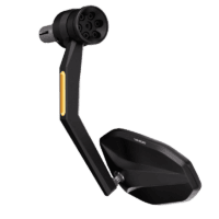 HIGHSIDER pro Victory-Rim, LED Indicator Bar End Mirror, Matt-Black (1pc)