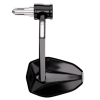 800Wx800H-1111138-1 HIGHSIDER pro Bar End Mirror Victory-RIM Black With LED Indicator/Position Light (1pc)