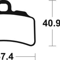 800Wx800H-1111145-1 TECNIUM MX/ATV Sintered Metal Brake pads - MOR463