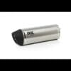 800Wx800H-1111304-1 IXIL Hexoval Xtrem Silencer Stainless Steel / Endcap Black