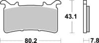 800Wx800H-1117434-1 BREMBO Competition Carbon Ceramic Brake pads - 07GR99RC
