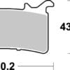 800Wx800H-1117436-1 BREMBO Brake Pads TYPE 07GR99SR Sinter - 07GR99SR
