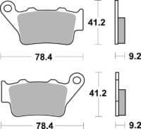 800Wx800H-1118187-1 BREMBO Road Carbon Ceramic Brake Pads - 07BB02CC