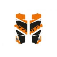 800Wx800H-1118237-1 BLACKBIRD Dream 4 Radiator Louver Graphic Kit - KTM SX/SX-F